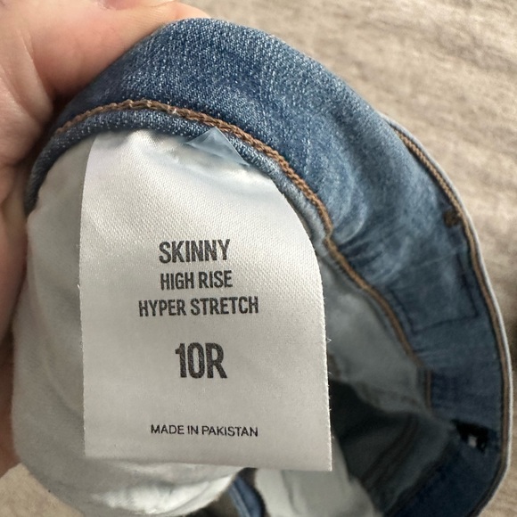 Express skinny high rise super stretch - Picture 3 of 4